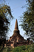 Old Bagan Myanmar. The Thamya temple.  